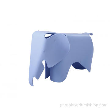 Réplica da cadeira infantil Eames elefante